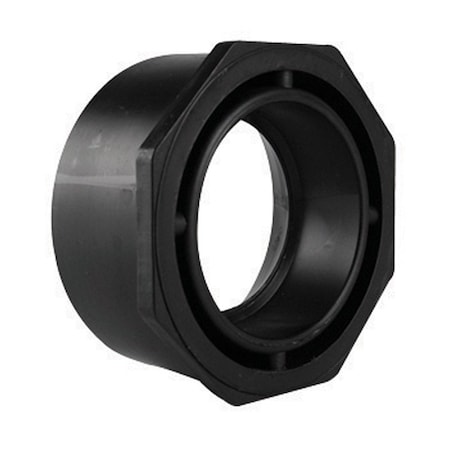 Charlotte Pipe And Foundry Charlotte Pipe 4 in. Hub X 3 in. D Spigot ABS Flush Bushing ABS001071600